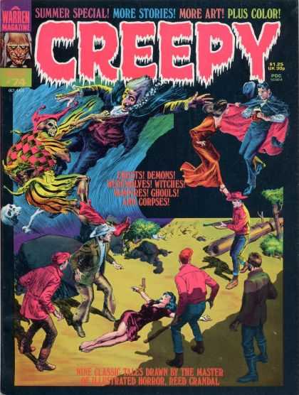 Creepy 74 - Demons - Witches - Ghouls - Corpses - Vampires