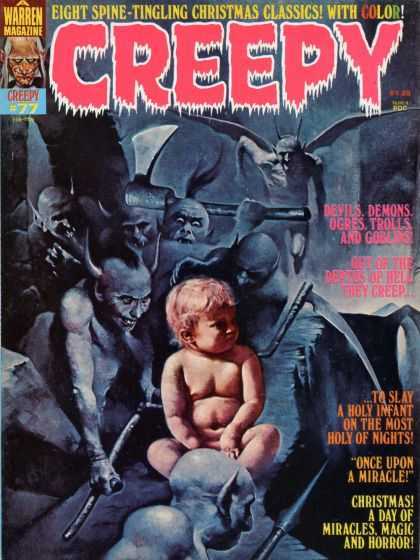 Creepy 77 - Baby - Horror - Child - Movie - Childrens Magazine