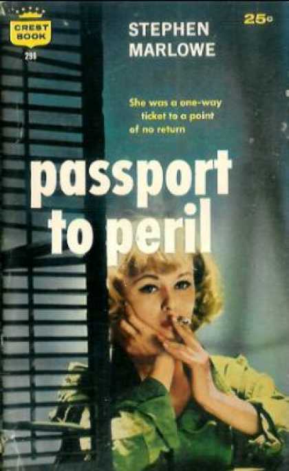 Crest Books - Passport To Peril - Stephen Marlowe