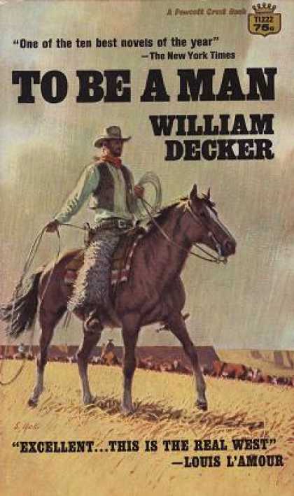Crest Books - To Be a Man - William Decker