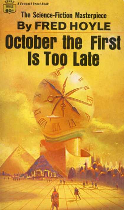 Crest Books - October the First Is Too Late - Fred Hoyle