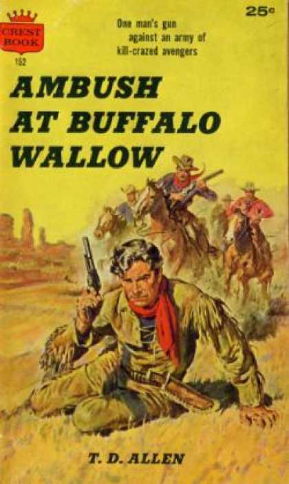 Crest Books - Ambush at Buffalo Wallow - T. D. Allen