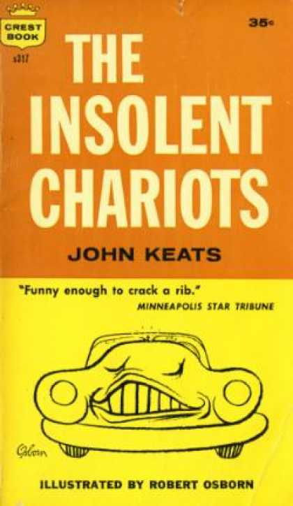 Crest Books - Insolent Chariots - John Keats