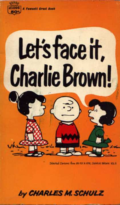 Crest Books - Let's Face It, Charlie Brown! - Charles M. Schulz
