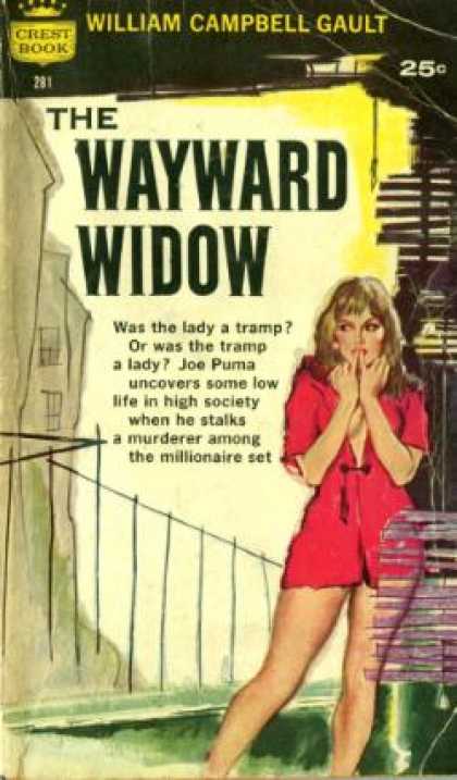 Crest Books - Wayward Widow - William Campbell Gault