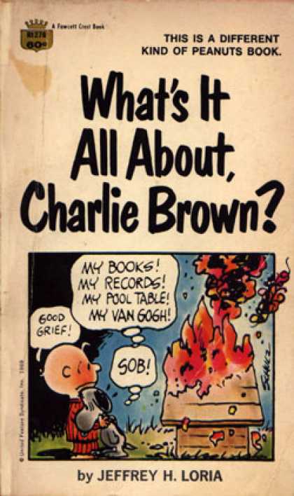 Crest Books - What's It All About, Charlie Brown? - Jeffry H. Loria