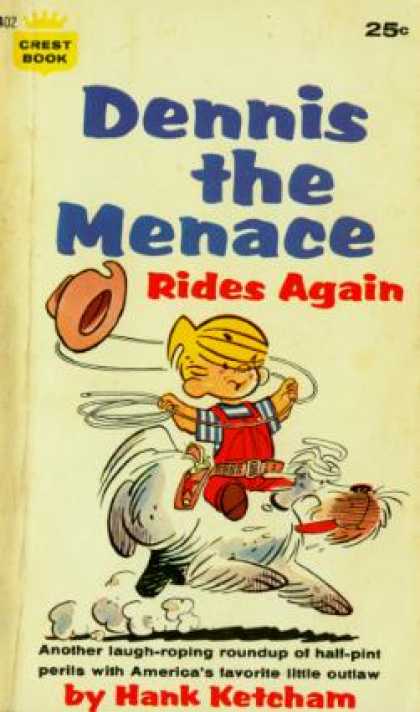 Crest Books - Dennis the Menace Rides Again - Hank Ketcham
