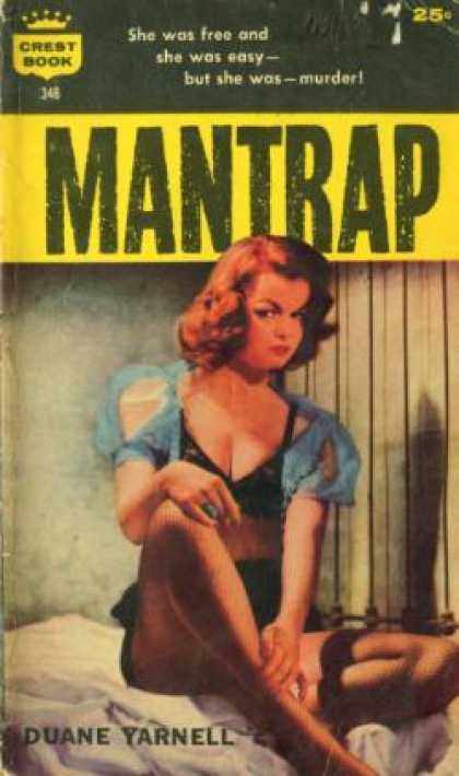 Crest Books - Mantrap - Duane Yarnell