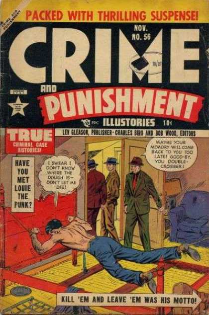 Crime and Punishment 56 - Louie The Punk - True Criminal Case Histories - Memory - Double-crosser - Kill Em And Leave Em