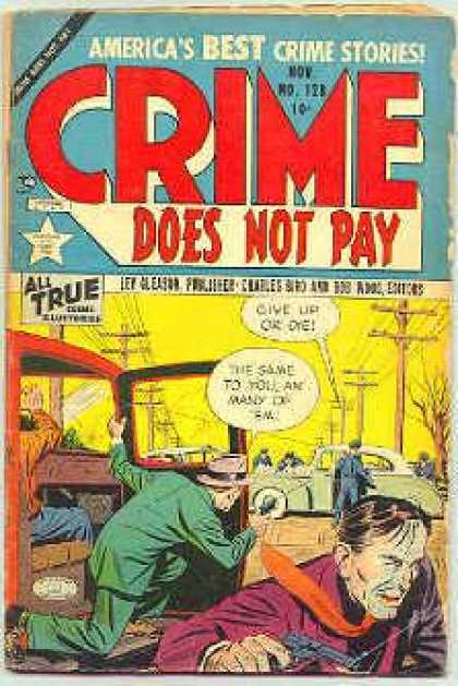 Crime Does Not Pay 128 - Americas Best Crime Stories - All True - Man - Gun - Car