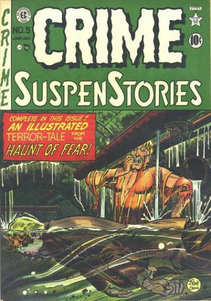 Crime SuspenStories 5 - Crime - No5 - Complete Terror Tale - Sewers - Dead Man