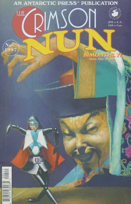 Crimson Nun 4 - An Antartic Press - Nov 1997 - Bimonthly - Issue Four - Us - Esad Ribic