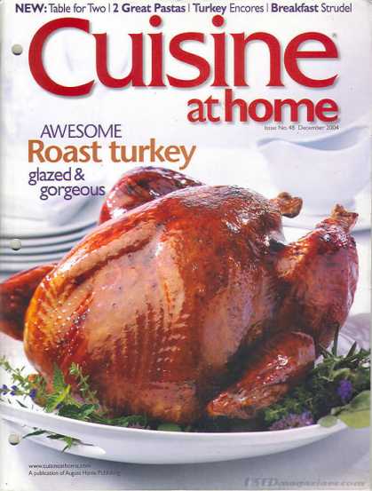 Cuisine At Home - December 2004