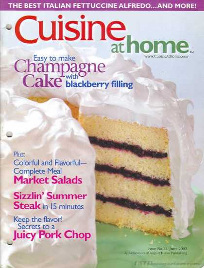 Cuisine At Home - June 2002