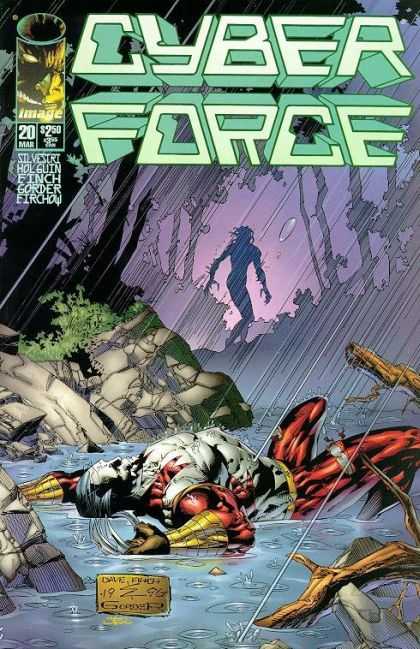 Cyberforce 20 - Gone - The Last Storm - Cyberstorm - Lost In The Storm - Grizzlyman - David Finch