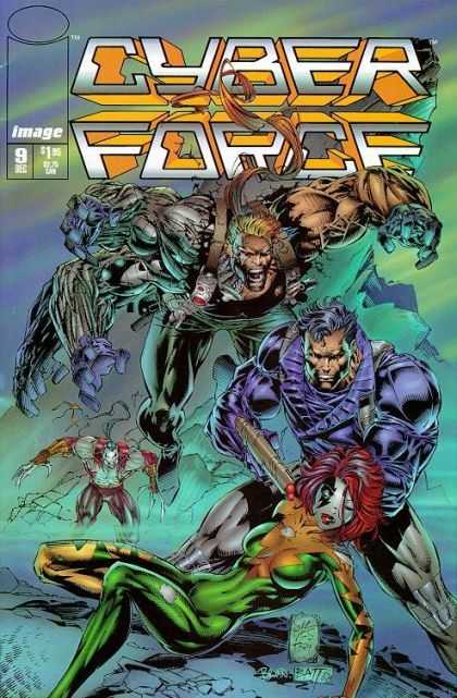 Cyberforce 9 - Image - Dec 9 - Force - Cyber - Battle - Marc Silvestri