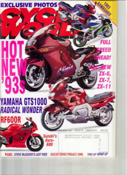 Cycle World - December 1992