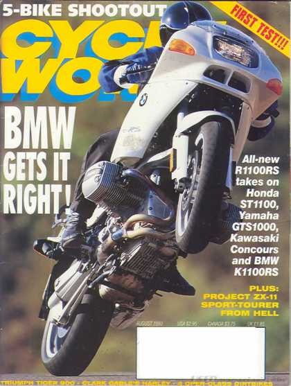 Cycle World - August 1993