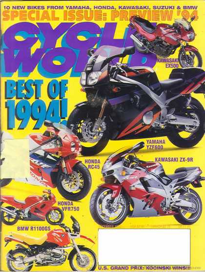 Cycle World - December 1993