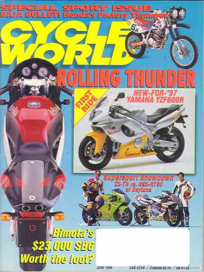 Cycle World - June 1996