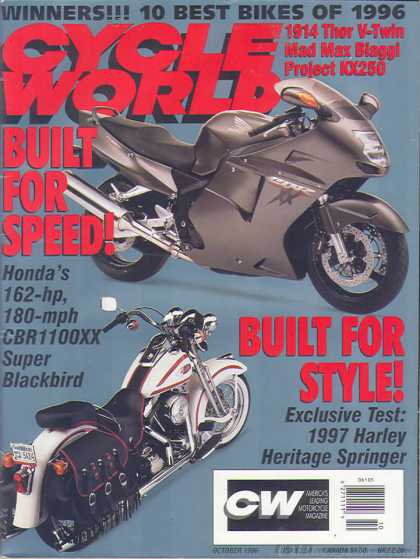 Cycle World - October 1996