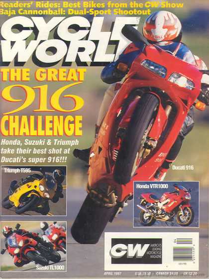 Cycle World - April 1997