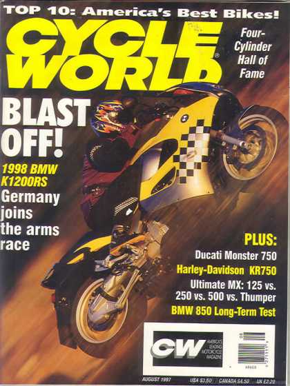 Cycle World - August 1997