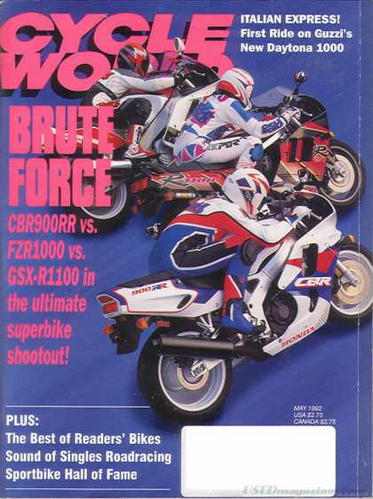 Cycle World - May 1992