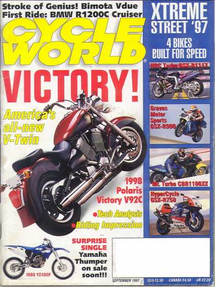 Cycle World - September 1997