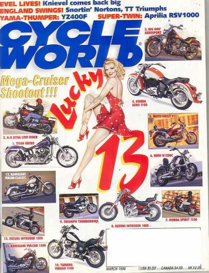 Cycle World - March 1998