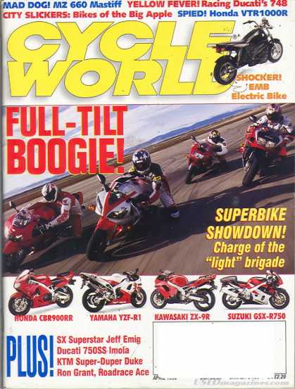 Cycle World - April 1998