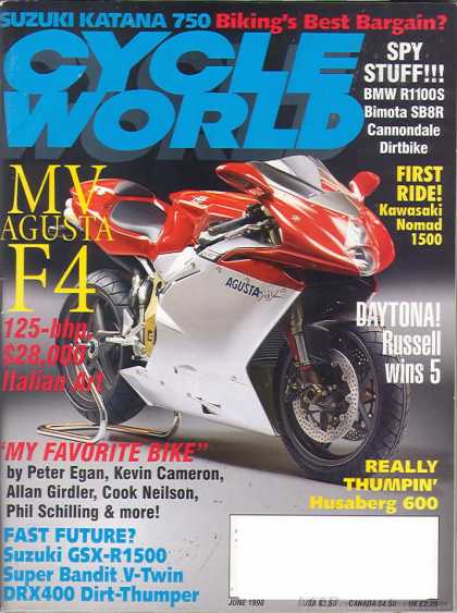 Cycle World - June 1998