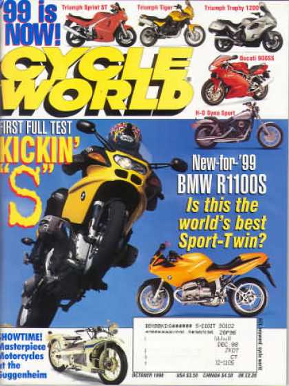 Cycle World - October 1998