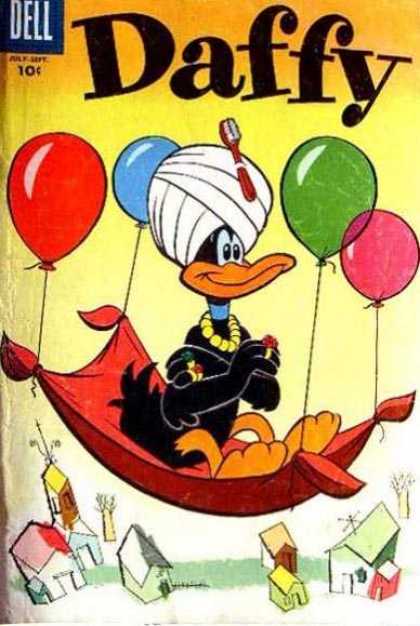Daffy 6 - Balloons - Toothbrush - Floating Carpet - Head Wrap - Arabian