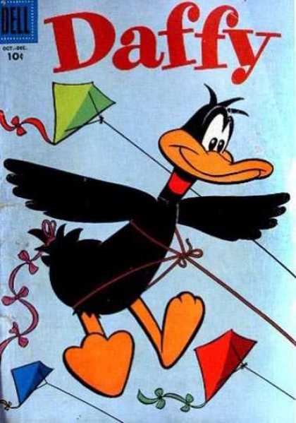 Daffy 7 - Duck - Flying - Kites - Sky - String