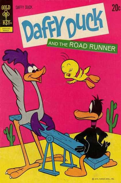 Daffy 74 - Duck - Road Runner - Tweety - Bird - Cactus