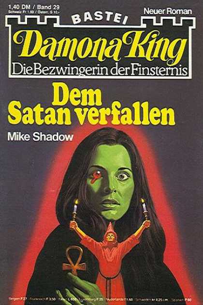 Damona King - Dem Satan verfallen - Mike Shadow - Candle - Ankh - Red Robe - Ceremony