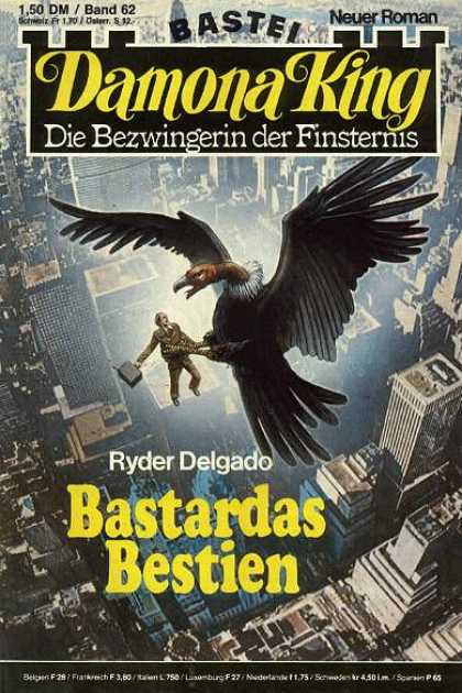 Damona King - Bastardas Bestien - Hawk - Bird - Man - Catch - City