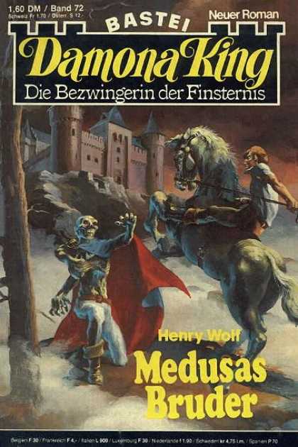 Damona King - Medusas Bruder - Castle - Neuer Roman - Bastei - White Horse - Phantom In Red Cape
