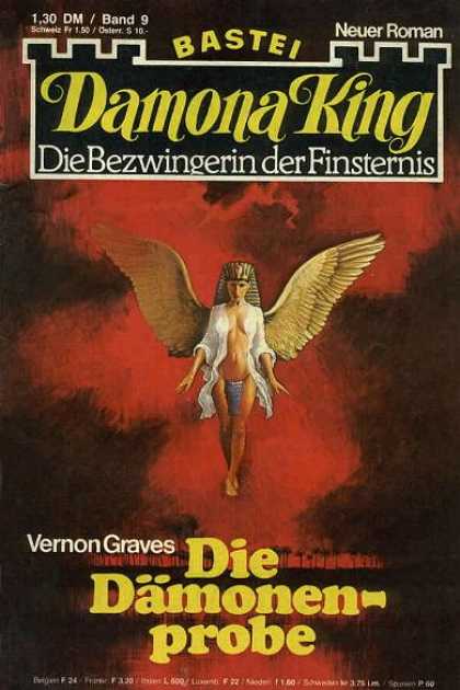 Damona King - Die Dï¿½monenprobe - Egyptian Goddess - The Pharaoh - Ancient Beings - Vernon Graves - German Comics