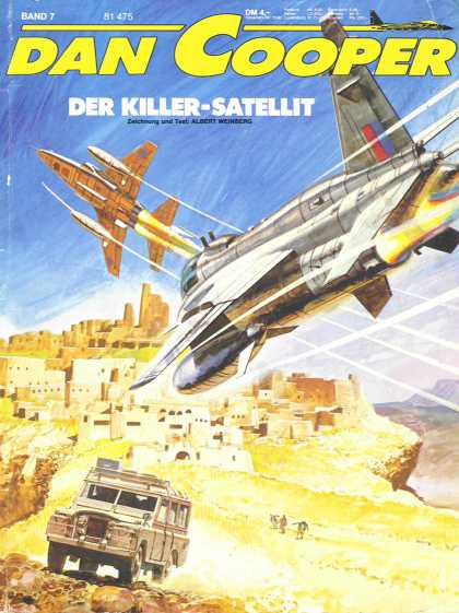 Dan Cooper 7 - Aeroplane - Der Killer - Satellit - Building - Band 7
