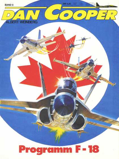 Dan Cooper 9 - Planes - Wings - Fire - Engines - Propellers