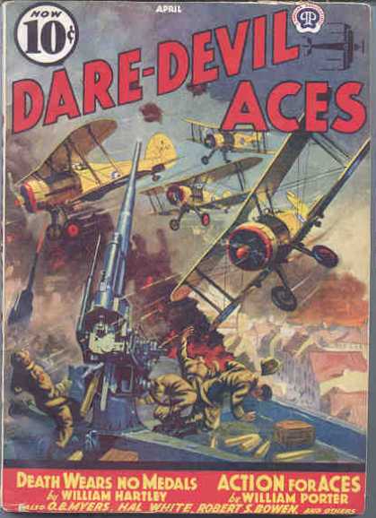 Dare-Devil Aces - 4/1940