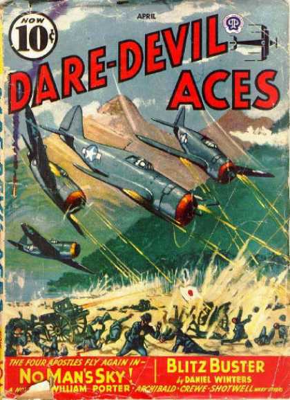 Dare-Devil Aces - 4/1944