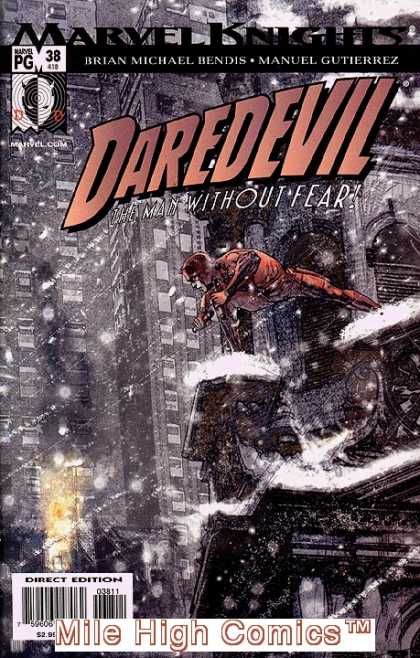 Daredevil (1998) 38 - Marvel Knights - Brian Michael Bendis - Manuel Gutierrez - Superhero - The Man Without Fear - Alex Maleev