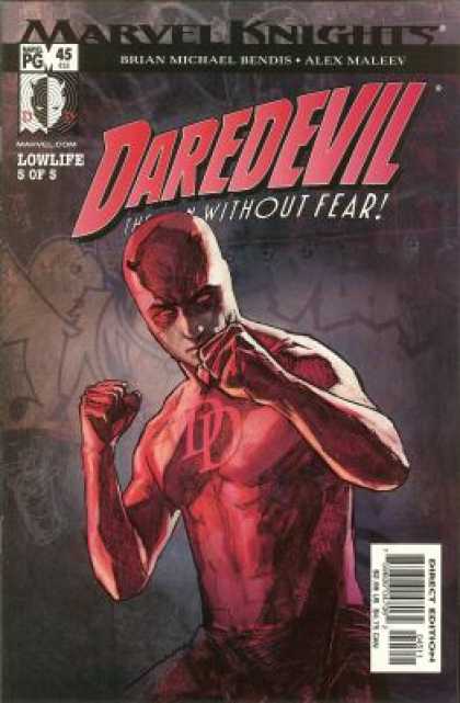 Daredevil (1998) 45 - Fear - Face - Hands In Air - Floggy - Gray - Alex Maleev
