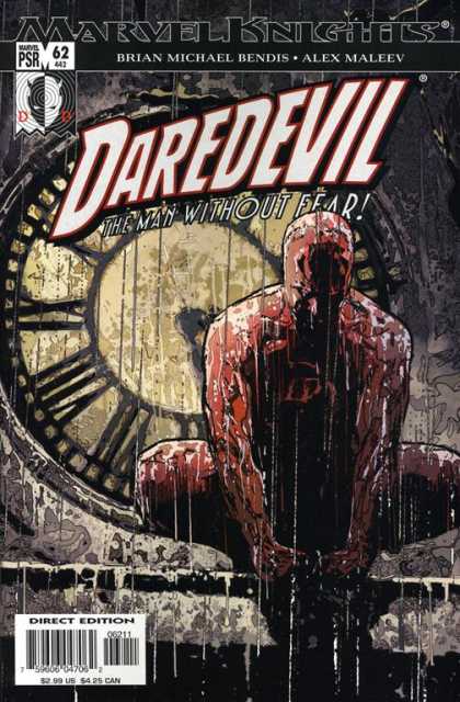 Daredevil (1998) 62 - Brian Michael Bendis - Daredevil - The Man Without Fear - Clock - Alex Maleev - Alex Maleev