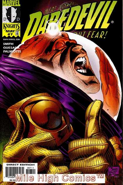 Daredevil (1998) 7 - Good And Evil - Power Hungry Demon - Last Chance To Ovecome Fear Of Monster - The Big Giant Anixiety - Understanding Foreigners - Jimmy Palmiotti, Joe Quesada