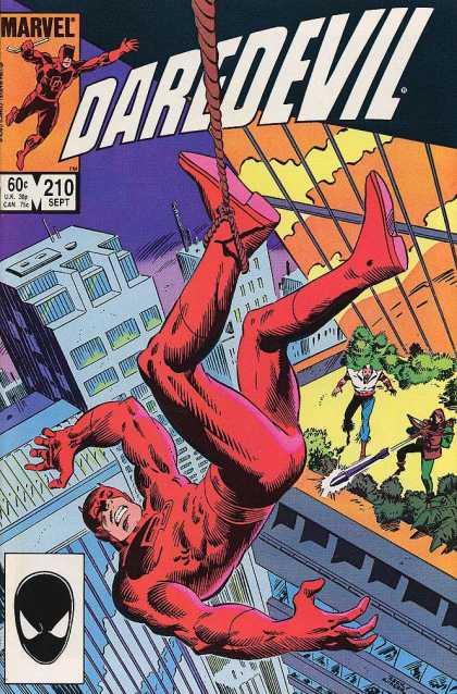 Daredevil 210 - Hero - Superhero - Ultimatehero - The Killer - The Saviour