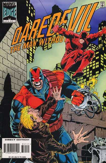 Daredevil 351 - Marvel - Marvel Comics - Edge - Night - Man Without Fear